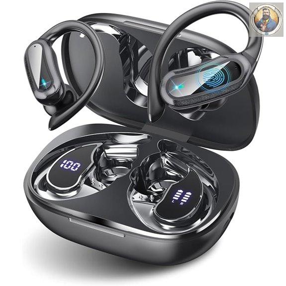 Wireless Bluetooth Earbuds with Noise Cancelling Mic