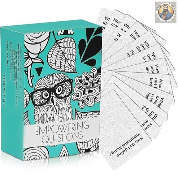YARKOR 30% Off 100 Mindfulness & Self-Care Question Cards